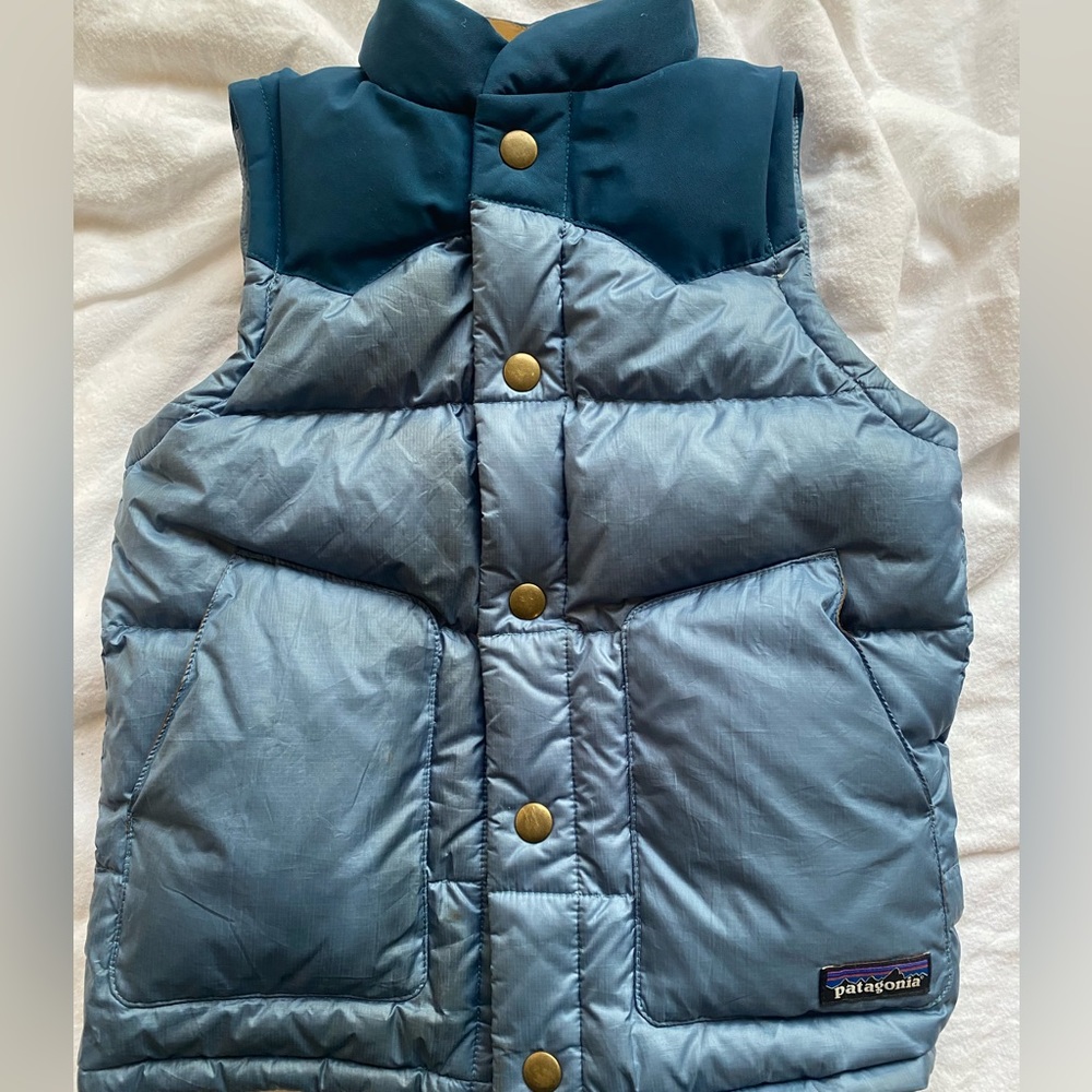 Patagonia Youth Bivy Vest EUC 5T